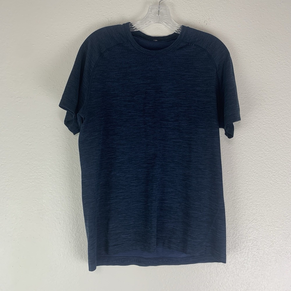 Lululemon Metal Vent Time To Get Dirty Get Outside Get Sweaty Men Shirt Size M